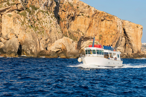 From Malta: Gozo Tuk-Tuk Tour with Comino Mini Cruise With Italian-Speaking Tour Leader
