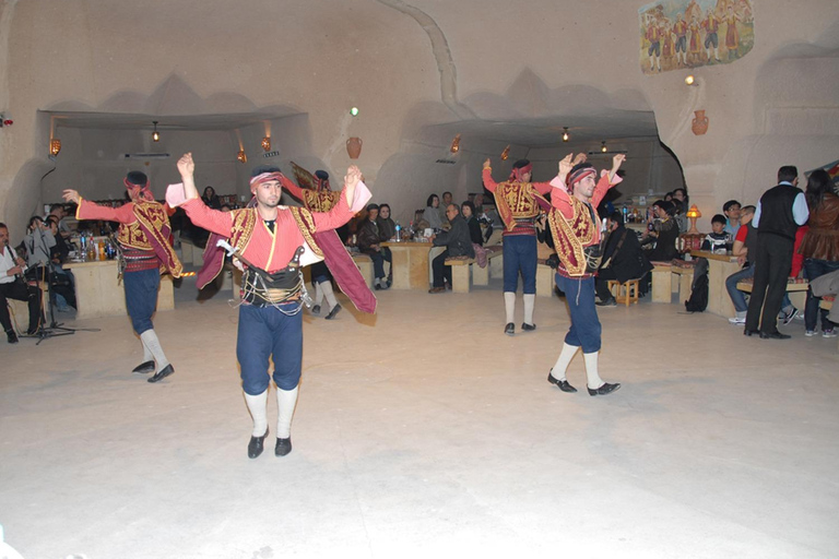 Cappadocia: Cave Turkish Night Show with Dinner & Drinks Turkish Night Show with Dinner & Unlimited Drinks