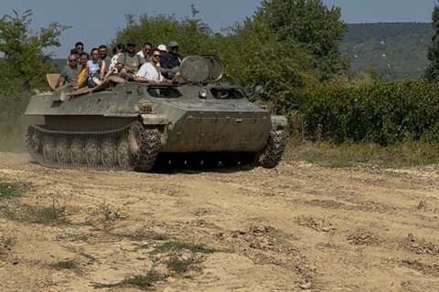 Budapest: MTLB Tank Driving Experience with BTR Ride