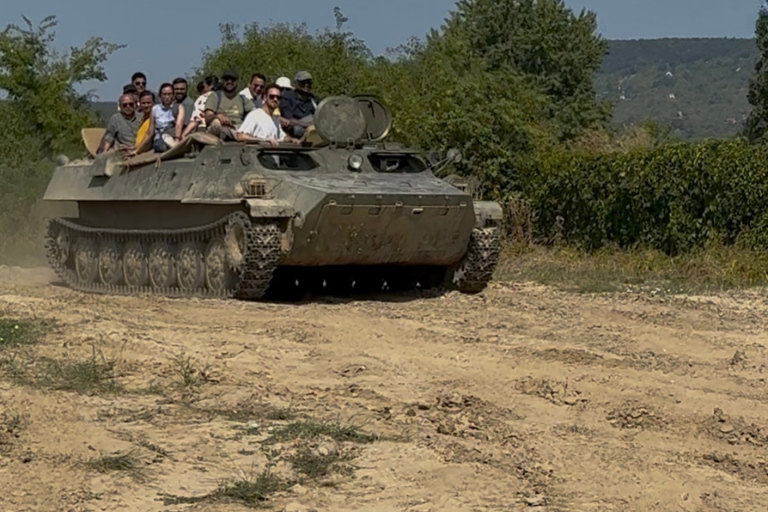 Budapest: MTLB Tank Driving Experience with BTR Ride
