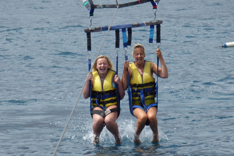 Tenerife South: Parascending Experience with Boat Ride