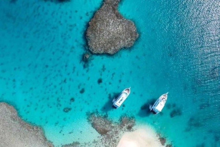 Sahl Hasheesh: Excursión a la Isla Naranja con Snorkel y ParasailingNaranja, Parasailing, tour en barco, comida, bebidas y traslados