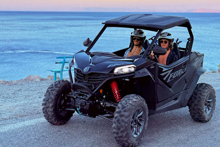 From Chania/Platanias: Quad safari with Hotel transfer Shared quad (2 persons each quad)