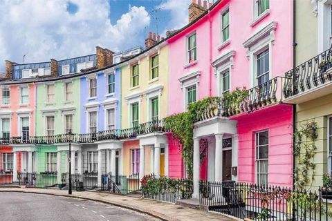 Tour fotografico colorato di Notting Hill