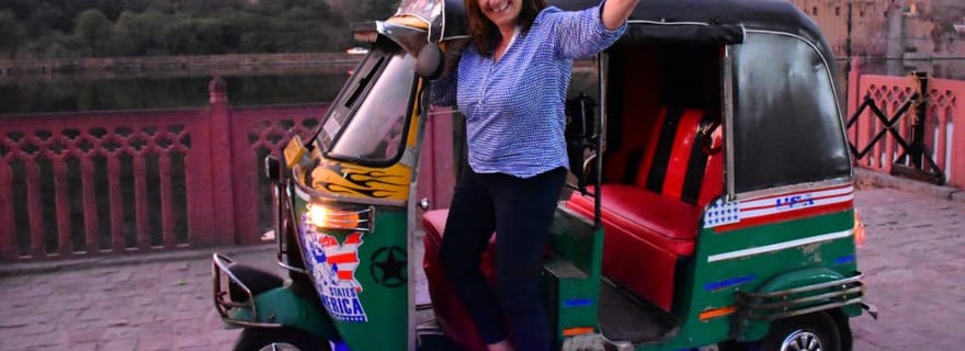 Visite d'une jounée de la ville rose de Jaipur en TukTuk