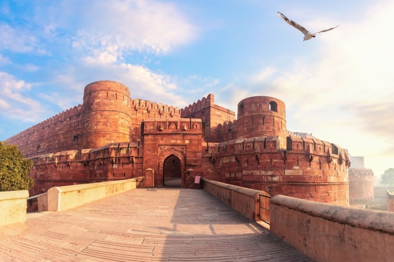 From Mumbai: Same day Taj Mahal & Agra Fort Tour with Flight Tour with Flights and Entry Fees