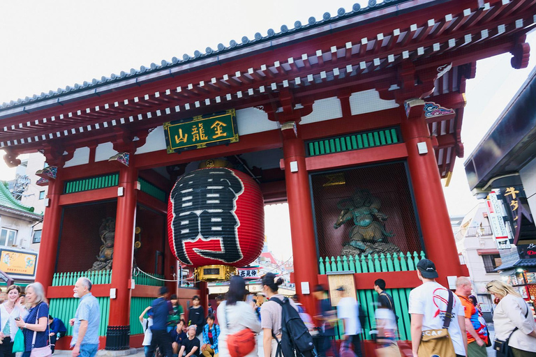 Tokyo: Asakusa Guided Food Tour with 12 Dishes & 3 Drinks