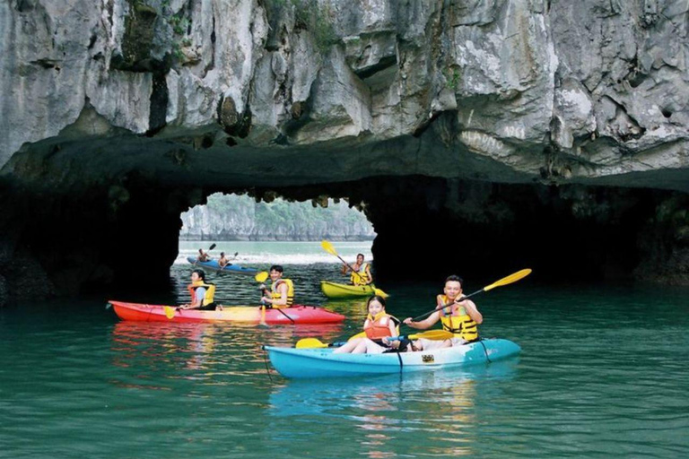 Overnight at Ha Long Bay cruise 2D1N 5 stars CruiseHalong Bay 2D1N with 4 star cruise