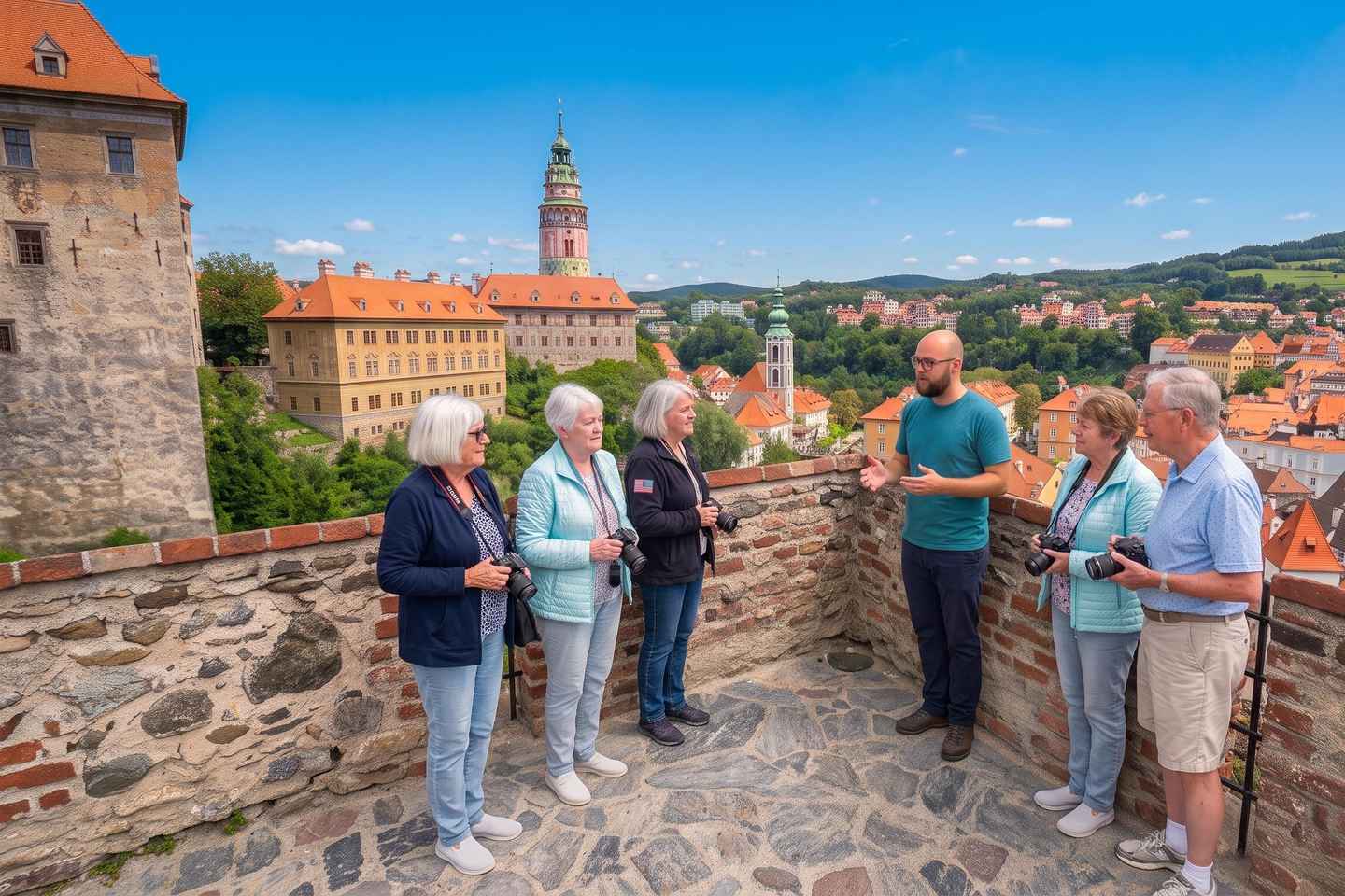 From Prague: Private Day Tour to Cesky Krumlov & Holasovice - From Prague: Private Day Tour to Cesky Krumlov & Holasovice
