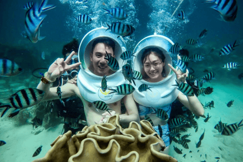 Boracay: Island Hopping con pranzo e immersioni con il casco