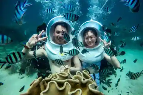 Boracay: Passeio pelas ilhas com almoço e mergulho com capacete