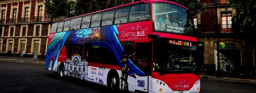 Mexico : visite en bus touristique