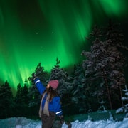 Saariselkä: Garantierte Polarlichttour in kleiner Gruppe mit Fotos