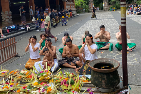 Ubud: Rice Terrace, Monkey Forest, Temple, & Waterfall Private Tours : Not Included entry fee