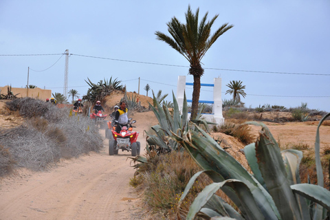 Djerba: Quad Bike Ride to the Blue Lagoon杰尔巴岛：1.5 小时四轮越野车之旅，前往蓝色泻湖