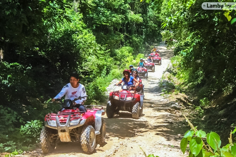 Depuis Huatulco : Excursion en VTT dans la jungle et sur la rivière