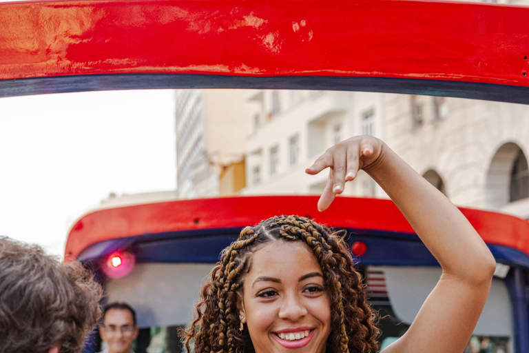 Bus touristique Hop-On Hop-Off à Rio de Janeiro -Rio Samba Bus