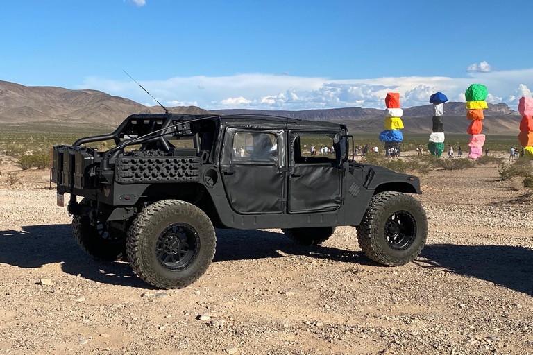 Militär Hummer Tour: 7 Magic Mountains och Pioneer SaloonPrivat tur med chaufför