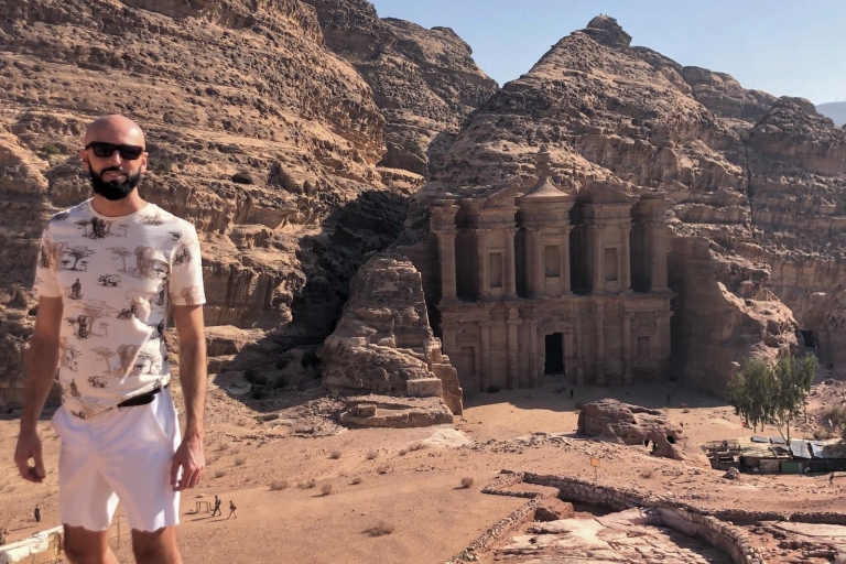 2-daagse privétour vanuit Amman: Petra Wadi Rum Aqaba Dead2-daagse privétour -Petra -Wadi Rum vanuit Amman