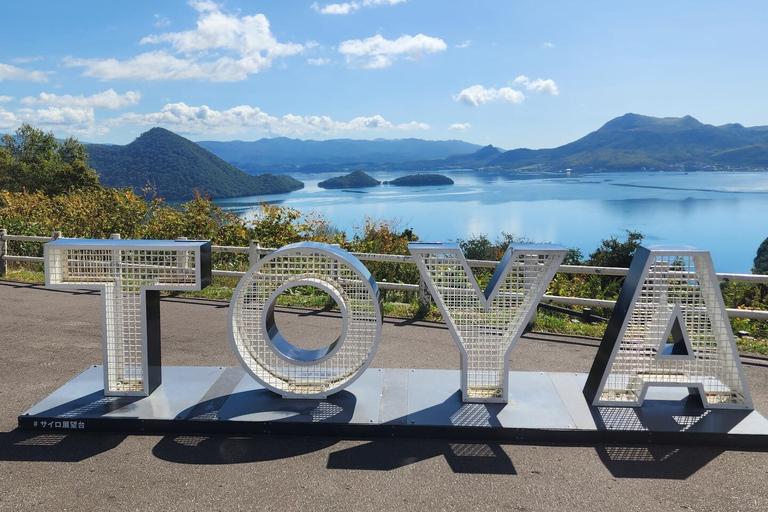 Lake Toya Fireworks, Farm & Showa-shinzan Tour