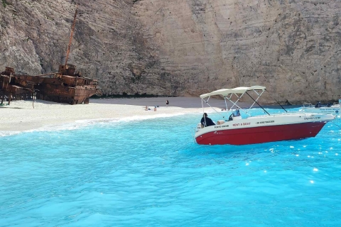 Shipwreck and Caves private boat rental Shipwreck and caves private boat wo/skipper