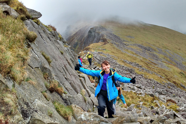 Caernarfon : Randonnée au sommet du Mont Snowdon Promenade guidée en montagne