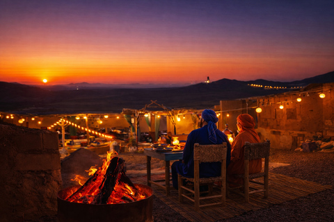 Agafay Desert: Sunset Dinner, Live Show & Stargazing Agafay Desert Sunset Dinner,Show & Stargazing under the sky