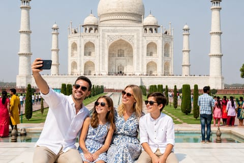 From Jaipur: Taj Mahal & Agra Private Day Trip with Transfer