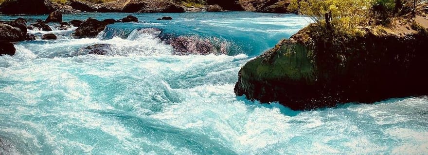 Excursion privée d'une journée aux chutes de Petrohue et au lac Todos Los Santos
