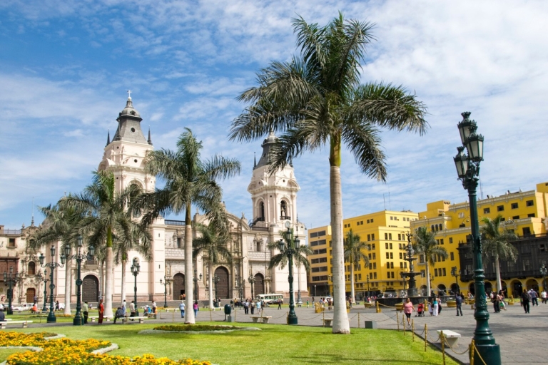 Lima : demeures historiques Aliaga, Fernandini avec Pisco SourLima : demeures historiques - Partagé
