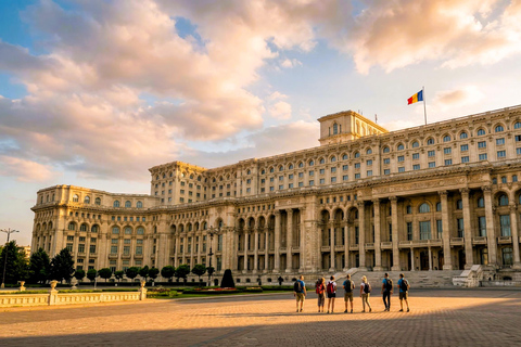 Bucharest Tour: Parliament, Spring Palace, Village Museum Audio Guide 24 Languages