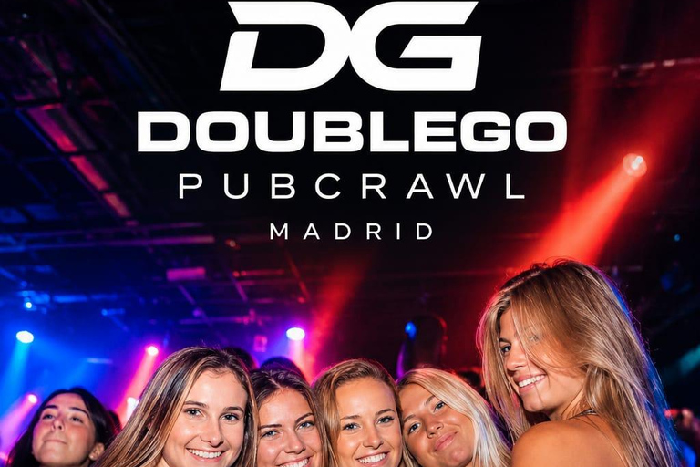 Madrid Pub Crawl with Nightlife Passport & Instant Photo