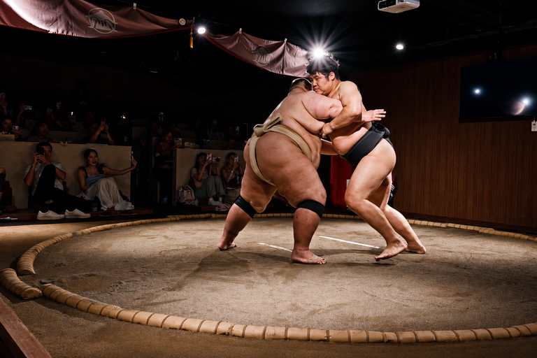 Tokyo: Shibuya Sumo Show with Experience & Photo