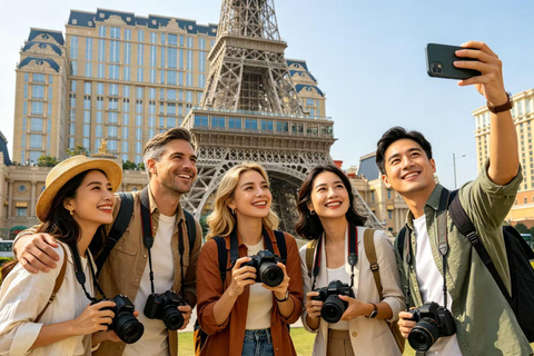 Hong Kong to Macau: Hotel transfer & Full-Day Tour & Photos