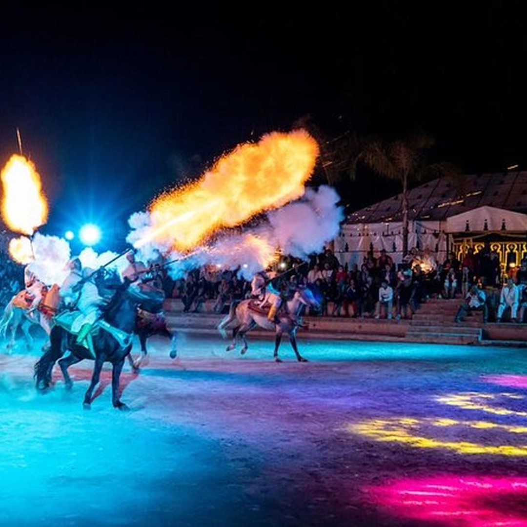 Agadir / Taghazout : spectacle Chems Ayour Fantasia et dîner