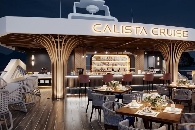 From Hanoi: Ha Long Bay 2-Day Cruise Calista 6 Stars Cruise