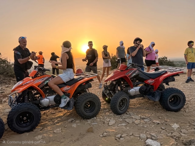 Hammamet Sunset Quad Experience – Premium Kymco 250 cc