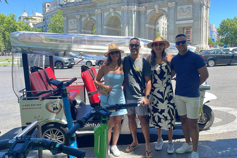 Madrid : Visite privée de la ville en Tuk TukMadrid : visites privées en tuk tuk - 2h