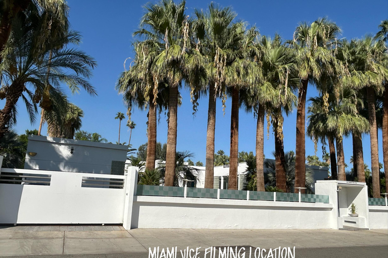 Palm Springs: Celebrity Homes Guided Electric Cart Tour Explore Palm Springs Celebrity Homes in Style