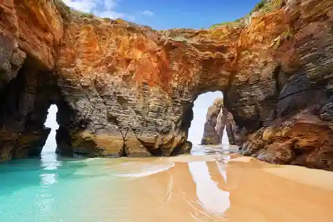 Utflukt til Playa de las Catedrales, Ribadeo og Tapia de Casariego