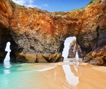 Utflukt til Playa de las Catedrales, Ribadeo og Tapia de Casariego