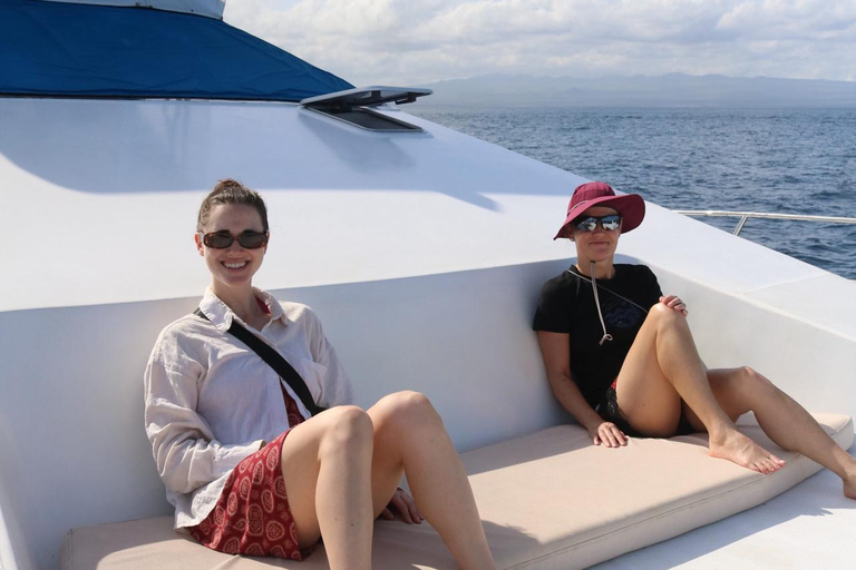 Bartolomé Island: Premium Yacht Experience with Hike and Snorkel