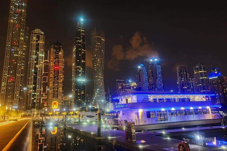 Dubai Marina lyxig Dhow-kryssning middag (katamaran)