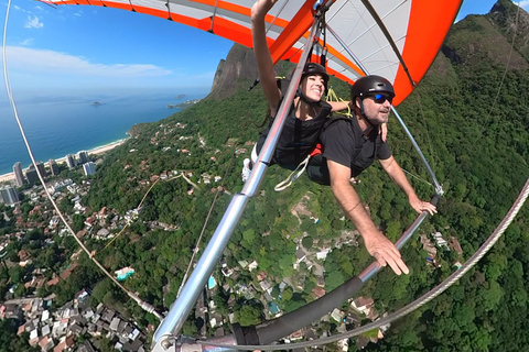 Rio de Janeiro: Drachenfliegen oder Gleitschirmfliegen