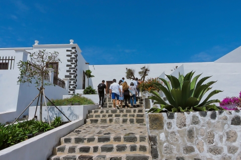 Lanzarote: tour de viñedos con degustación de vino y chocolategira en ingles