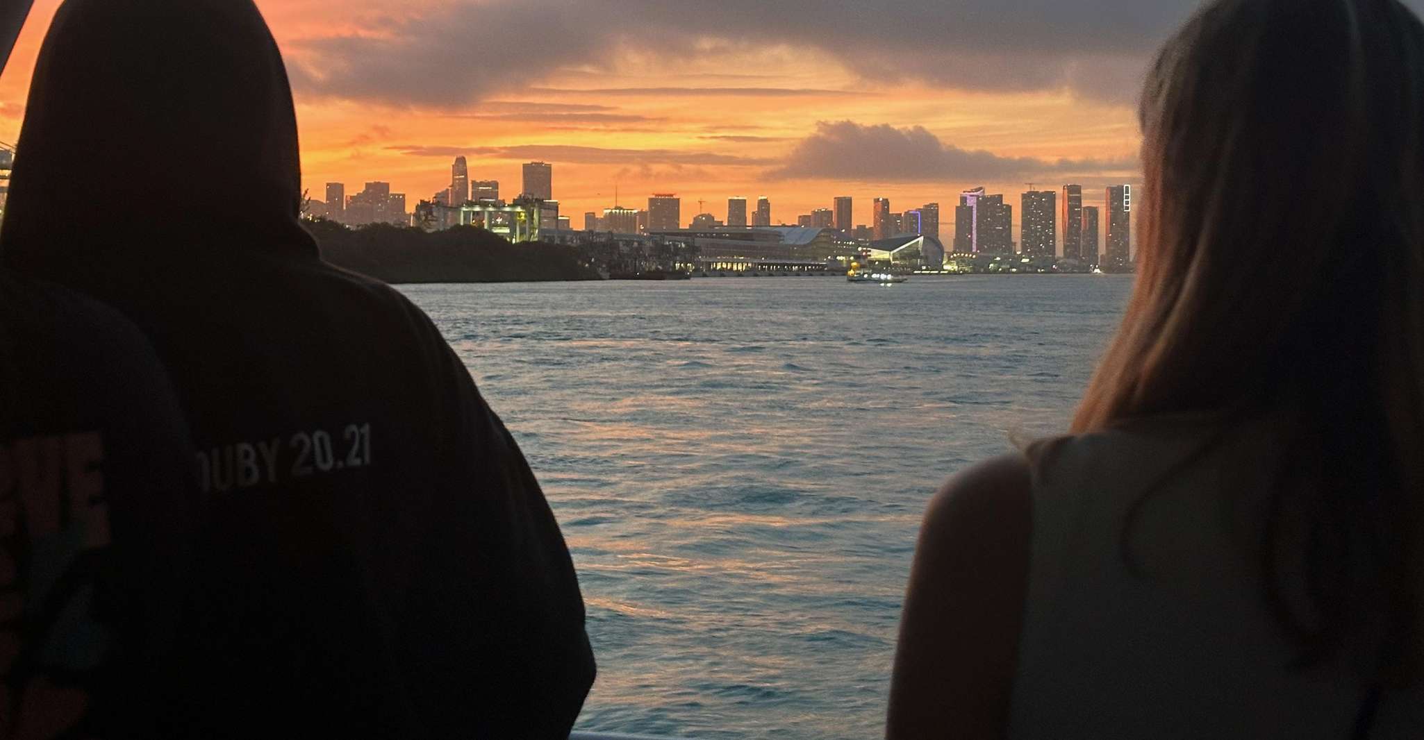 Miami Evening Boat Past Millionaire Homes on Water Taxi photo 20