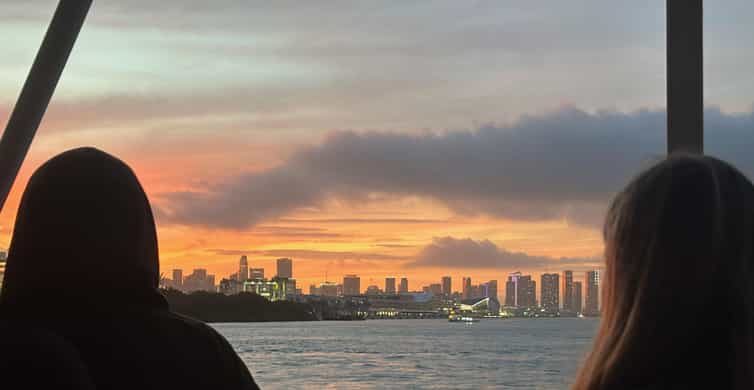 Miami Evening Boat Past Millionaire Homes on Water Taxi photo 20