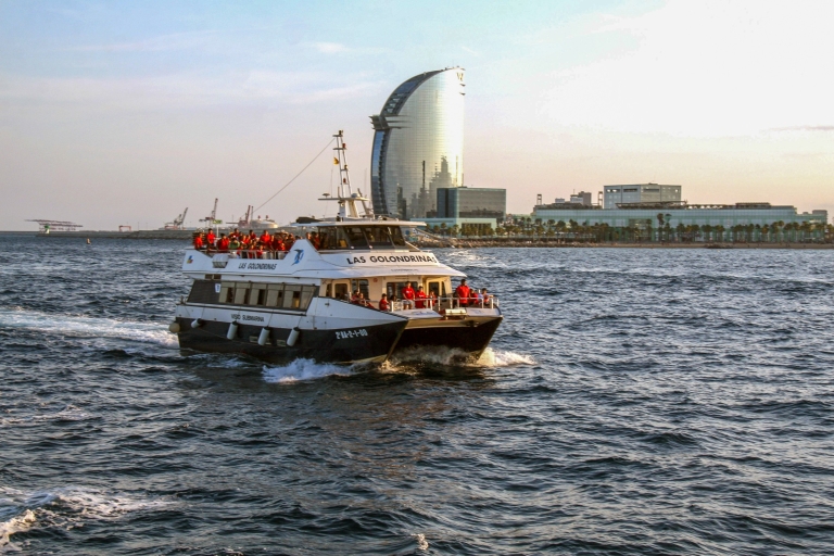 Barcelona: tour en barco por playas y skylineTour de 60 minutos