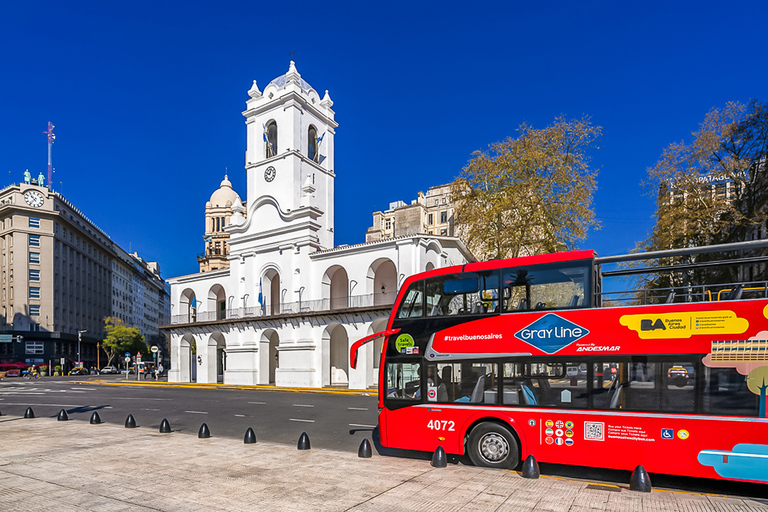 Buenos Aires: Tour en autobús turístico con paradas libres