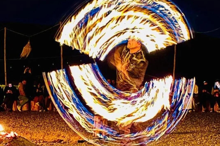 Marrakech: Agafay Desert Quad, Camel Ride & Dinner Fire Show
